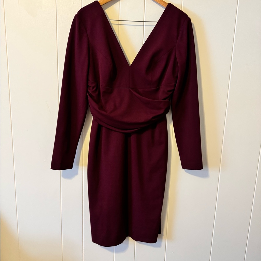 DRESS THE POPULATION Above the Knee Cocktail/Work Dress